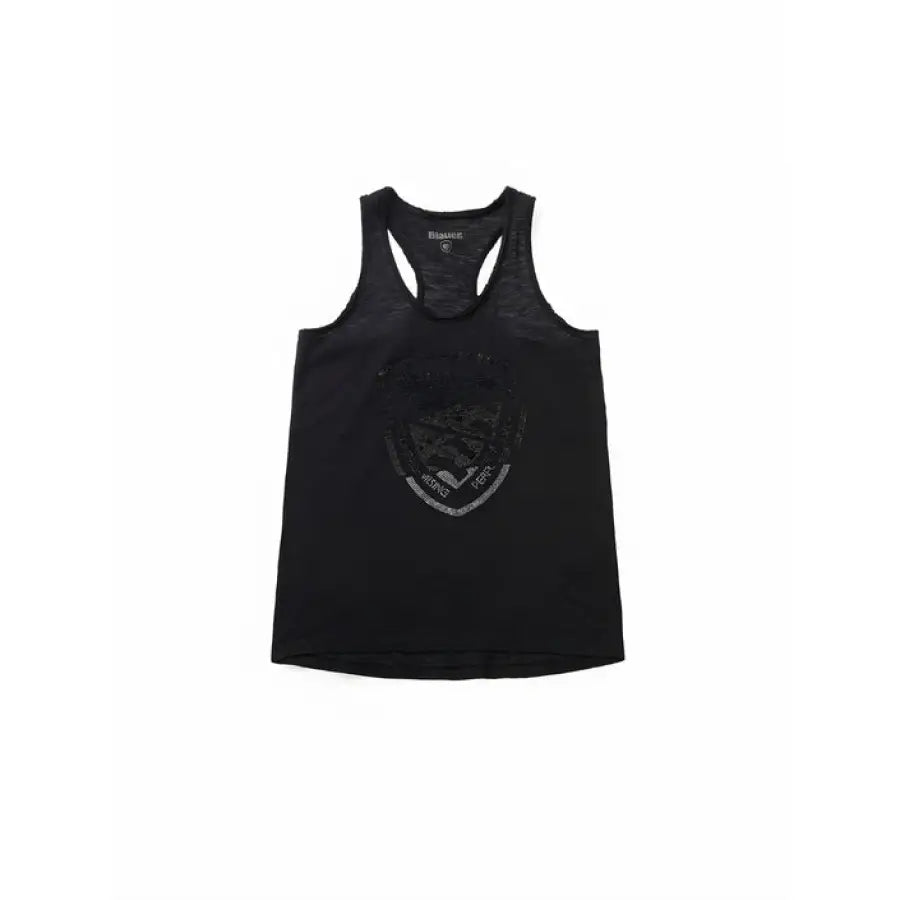 
                      
                        Blauer Blauer Women Undershirt featuring black tank top with heart design
                      
                    