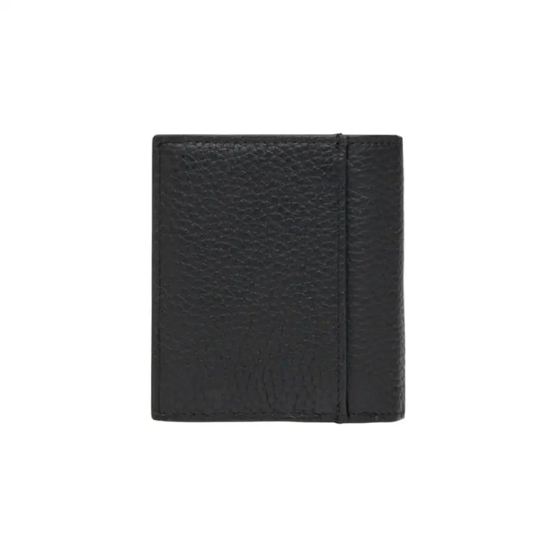 Black textured leather wallet from Calvin Klein showcasing sophisticated craftsmanship