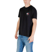 Black Tommy Jeans T Shirt displayed as a stylish men’s casual apparel