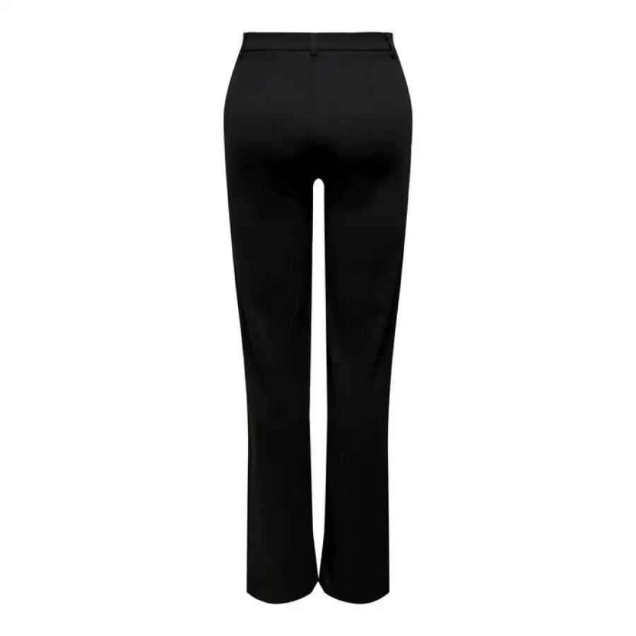 Yong Jacqueline women trousers with high waist and flared waistbands