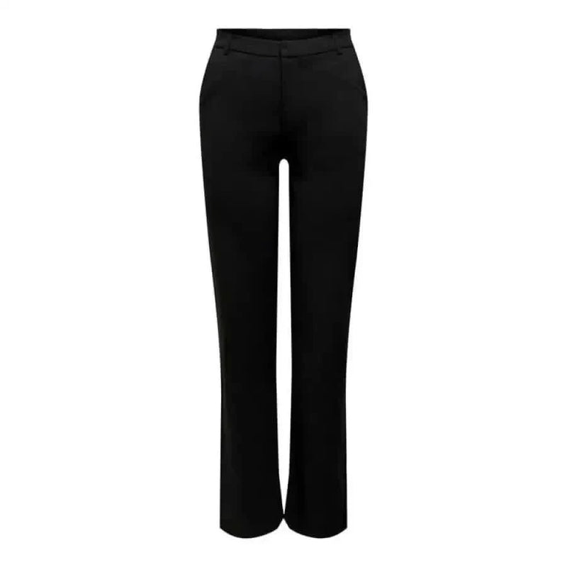 Jacqueline De Yong black high waist stretch trousers for women