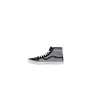Black and white striped high-top sneaker from Vans Men Fall Winter collection