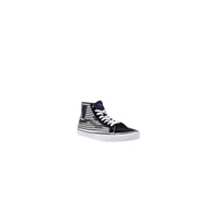 Black and white striped high-top sneaker from Vans Men Fall Winter collection