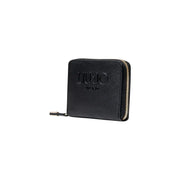 Black zippered wallet from Liu Jo featuring sleek design and secure closure