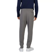 Men’s dark gray athletic pants from Boss Grey Cotton Stretch Trousers for Men Fall Winter collection