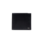Black leather bi-fold wallet with inner pockets from Boss Men Fall Winter collection