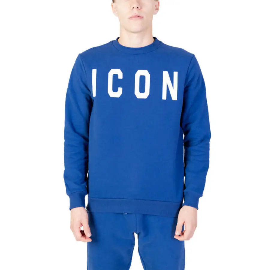 
                      
                        Boy in blue Icon sweatshirt showcasing urban city style fashion
                      
                    