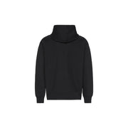 Calvin Klein black hoodie with soft smooth fabric and classic relaxed fit for comfortable casual wear