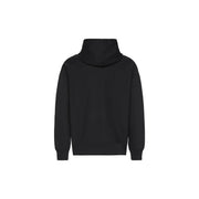 Calvin Klein black hoodie with soft smooth fabric and classic relaxed fit for comfortable casual wear