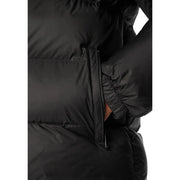Calvin Klein Jeans Schwarze Herrenjacke mit Steppeinsätzen und Reißverschlusstasche, Vorderansicht