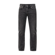 Calvin Klein Jeans men beige cotton classic fit jeans in dark-wash denim with straight-leg cut and five-pocket design