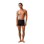 Noir Calvin Klein Jeans Maillot de bain une pièce pour homme, double ceinture élastique discrète, au design élégant.