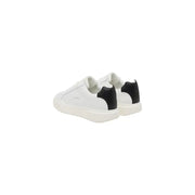 Calvin Klein Jeans men low-top sneakers in white and black leather with a minimalist design for fall winter