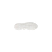 Calvin Klein Jeans men sneakers white leather with white rubber sole featuring a grid pattern for fall winter use
