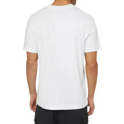 Calvin Klein Jeans men white short-sleeved crew neck t-shirt made of cotton for casual wear
