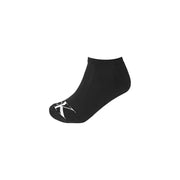 Calvin Klein Jeans Schwarze Herren-Socken mit Knöchelriemen und weißem CK-Logo an der Spitze für die Freizeit