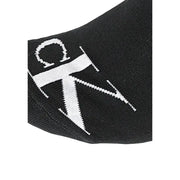 Schwarz Calvin Klein Socken mit einem markanten weißen CK-Logo, das in den Stoff eingestrickt ist, zur Verwendung als Herrenunterwäsche