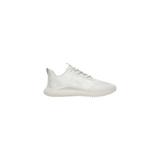 Weiß Calvin Klein Jeans Sportlicher Herren-Sneaker mit elegantem, modernem Design und strukturiertem Obermaterial für sportliche Aktivitäten