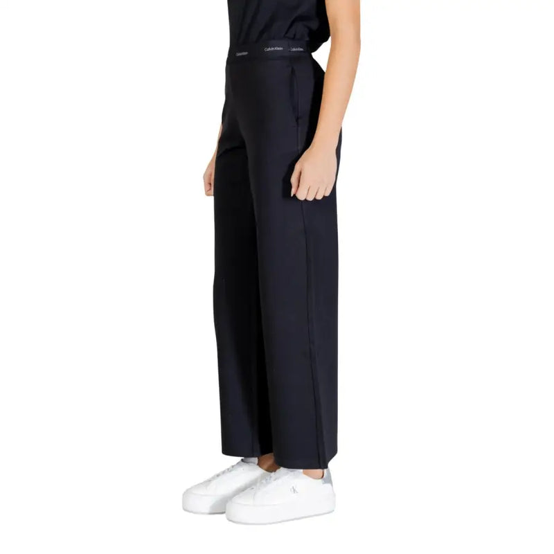 Pantalon noir à poches avant Calvin Klein Jeans Femme