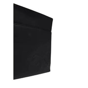 Black leather wallet with embossed logo complementing calvin klein men black polyurethane shoulder bag 19x21x4