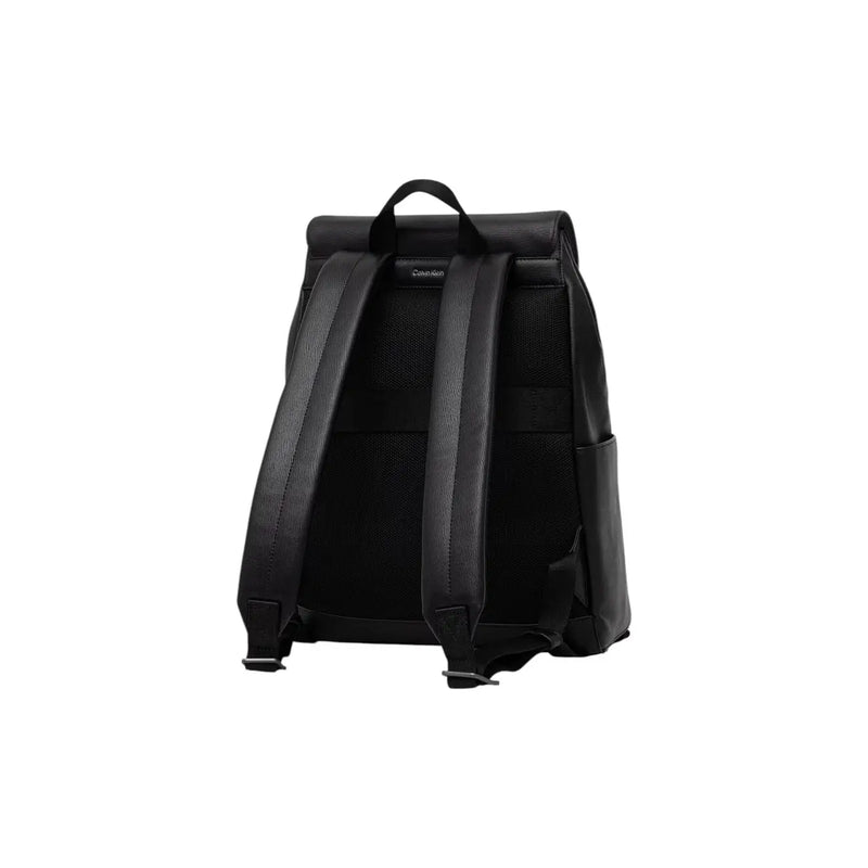 Calvin Klein Men Emblem Backpack Black Poly W29