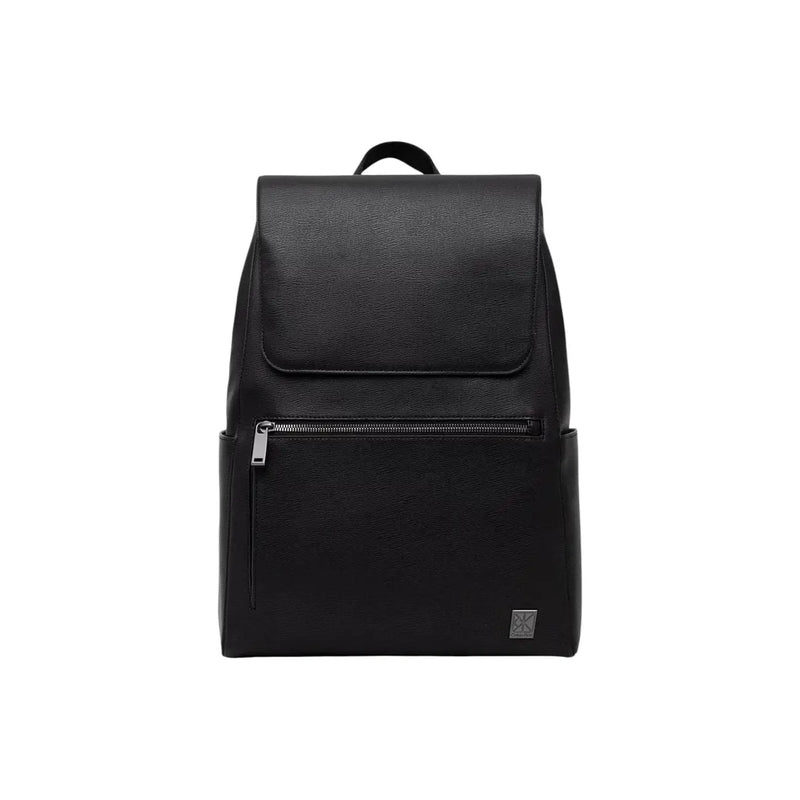 calvin klein mens leather backpack Men's Black Logo Pavidas That includes their watches Leather Backpack Bag Calvin Klein