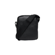 Calvin Klein men shoulder bag black textured crossbody with sleek minimalist design adjustable strap and zip pockets