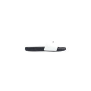 Calvin klein men slippers black open toe slide sandal with minimalist design made of polyurethane