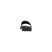Calvin klein men slippers black polyurethane slide sandal with simple minimalist design