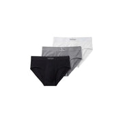 Calvin klein underwear men’s briefs in black gray and white featuring soft cotton fabric for everyday comfort