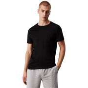 Calvin Klein underwear men black short-sleeved crew neck cotton t-shirt for comfortable everyday wear