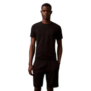 Calvin Klein underwear men black short-sleeved crew neck cotton t-shirt ideal for comfortable everyday wear