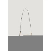 Coccinelle white leather crossbody bag with black shoulder strap and gold-tone hardware for everyday use