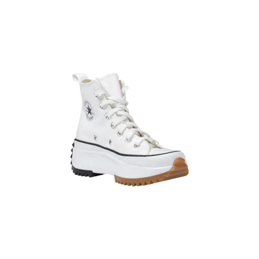 Converse Women White Print Chuck Taylor High-Top Platform Sneakers