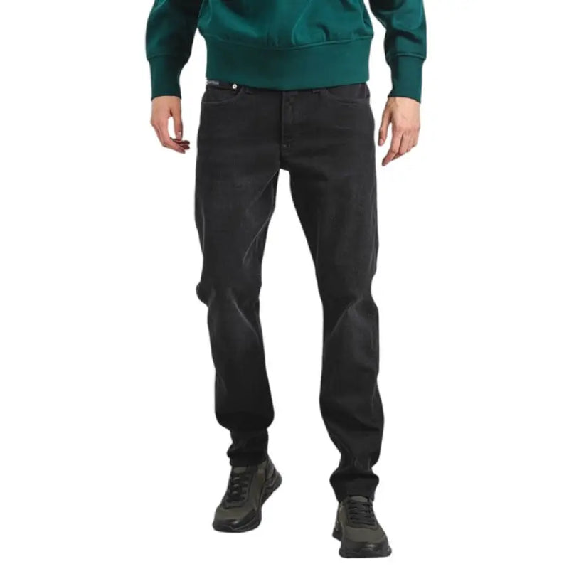 Dark wash denim jeans from Calvin Klein for Men in Fall Winter collection