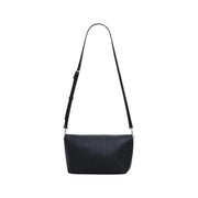 Black leather crossbody bag with adjustable strap from Desigual for women fashion