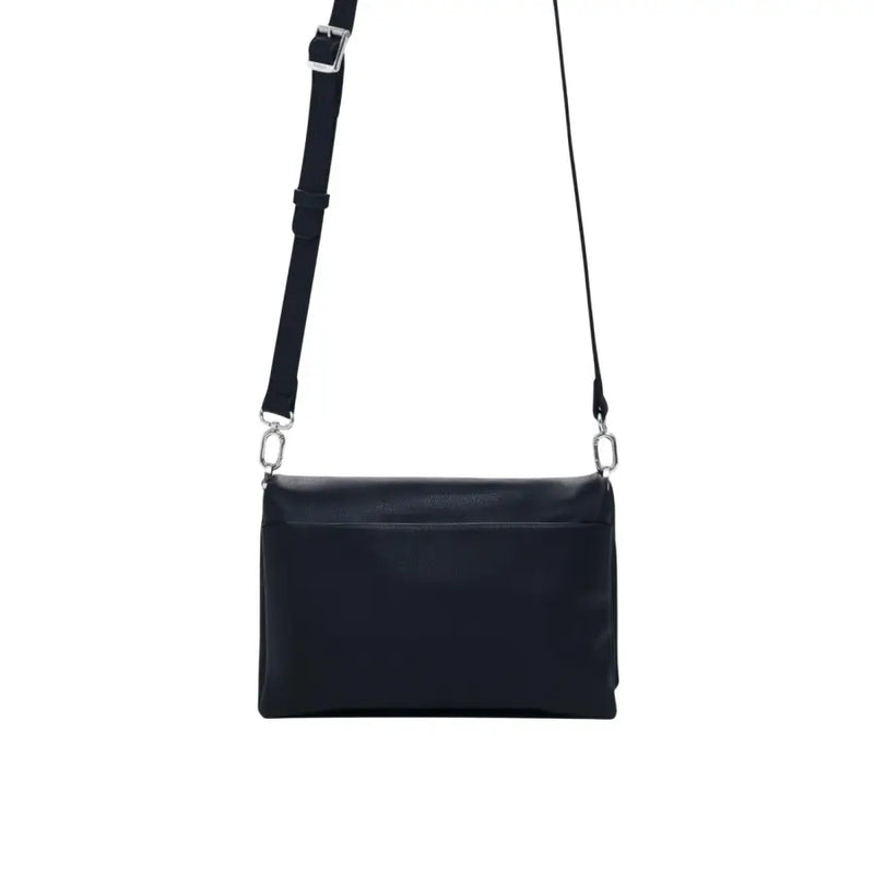 Black leather crossbody bag with adjustable strap from Desigual Fall Winter collection