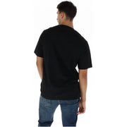 Dickies mens black cotton short sleeve crew neck t shirt showcasing a classic casual design