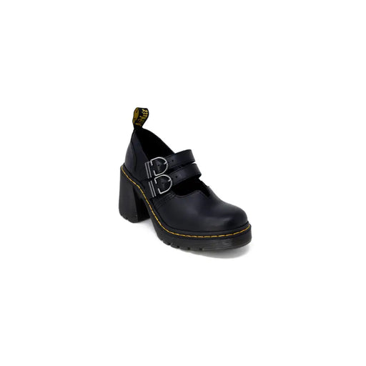 Dr. Martens black leather block heel lace up shoes size 3