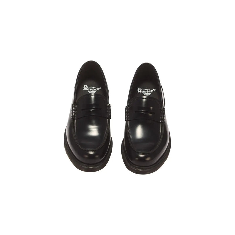 Schwarze Dr. Martens Mayfair Loafer für Herren aus Leder, Rückseite des Produkts abgebildet