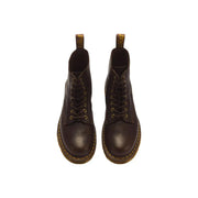 Dunkelbraune Dr. Martens Herren-Lederstiefel braun 1460 Pascal, Abbildung der Rückseite des Schuhwerks
