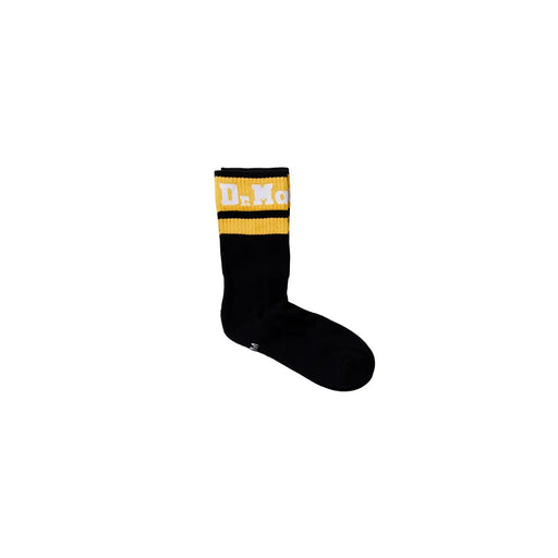 Black cotton blend stretch womens underwear by Dr Martens shown from the back side highlighting fit and comfort