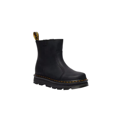 Dr. Martens womens black leather ankle boots