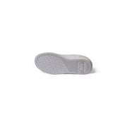 Ea7 men white puma sneakers with laces and textured rubber sole showing subtle branding on the heel backside