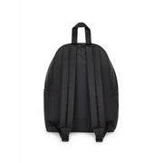 Eastpak-Rucksack für Herren aus schwarzem Nylon mit minimalistischem Design und verstellbaren Schultergurten, Vorderansicht