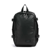 Eastpak men black rucksack made of polyamide with sleek matte finish and silver toned zippers size 40x25x20