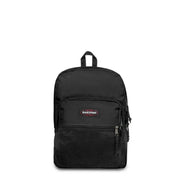Black Eastpak men rucksack with mesh front pocket and zipper details made of polyester measuring 42x32x25.5 cm