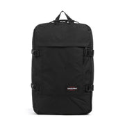 Black Eastpak men polyester rucksack with sleek minimalist design and sturdy fabric construction measuring 51x33x23 cm
