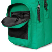 Eastpak men rucksack green polyamide backpack with black zipper accents and mesh side pocket 29x44x28 cm