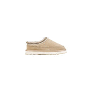 Emu Australia beige suede slip-on moccasin with white sole
